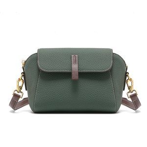Genuine Leather Crossbody Bag With Removable Adjustable Strap, :^)